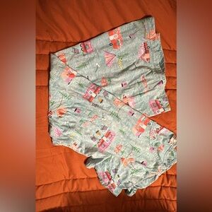 Colorful Camper Print Pajama Gown